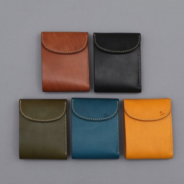 LEATHER & SILVER MOTO 3つ折り Short Wallet [W7]｜Silver and Gold Online Store