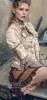 <img class='new_mark_img1' src='//img.shop-pro.jp/img/new/icons10.gif' style='border:none;display:inline;margin:0px;padding:0px;width:auto;' />クラシカル&レトロなスチームパンク♪ビンテージな生成りとライトブラウンカーキフリルブラウスシャボ付787RQ-BL
