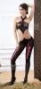 <img class='new_mark_img1' src='//img.shop-pro.jp/img/new/icons10.gif' style='border:none;display:inline;margin:0px;padding:0px;width:auto;' />大人のセクシーボディーストッキング付き黒xピンクライン♪黒ブラックチェーン飾り付きシアータイプ5259ミンティーminty