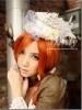 <img class='new_mark_img1' src='//img.shop-pro.jp/img/new/icons10.gif' style='border:none;display:inline;margin:0px;padding:0px;width:auto;' />クラシカル&スチームパンク♪ホワイトローズとお花&フェザー羽根飾りの木製帆船ヘッドアクセサリーヘッドドレス020whRQ-BL