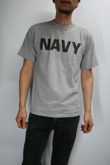 90年代 NAVY(US・ネイビー）Tシャツ ポリ・コットン 古着 - ビンテージ古着通販 Tシャツやブーツなど取り揃え｜Heavens Door