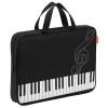 <img class='new_mark_img1' src='//img.shop-pro.jp/img/new/icons1.gif' style='border:none;display:inline;margin:0px;padding:0px;width:auto;' />Piano line ファスナー付きレッスントート