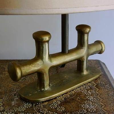 楕円シェード 真鍮製アーティスティック テーブルランプ｜アンティーク照明・ランプ｜CHELSEA antique＆decoration（チェルシー）