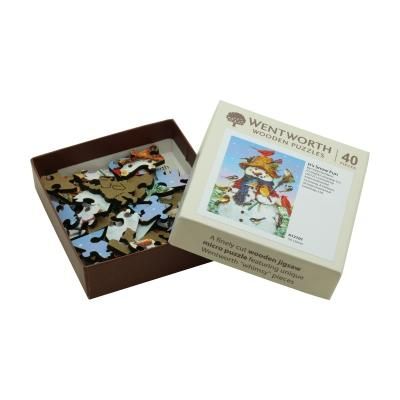 木製ジグソーパズル IT'S SNOW FUN (40 Series)