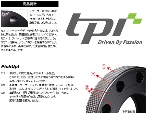 Bmw Mini Tpi ホイールスペーサー Ex Form エックスフォルム Bmw Mini ミニ オンラインショップ