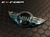 BMW MINI　EX-FORMオリジナルペイント　グラデーションエンブレム