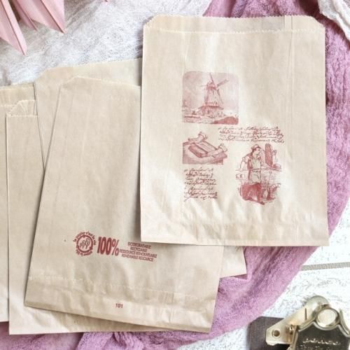 No.27 フランス マルシェ袋 パン屋さんの袋 Ssize No.27 フランス マルシェ袋 パン屋さんの袋 Ssize