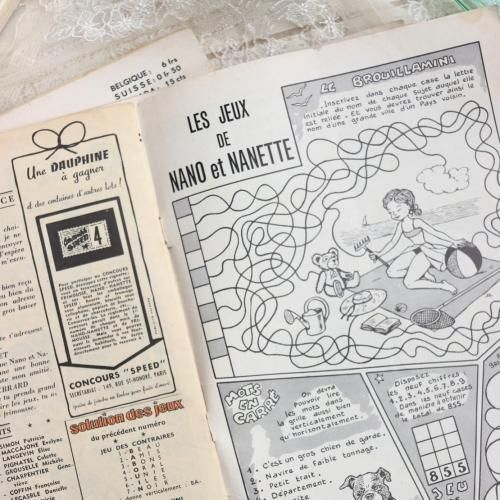 【希少】50年代フランスのコミック誌　BIBI FRICOTIN 希少】50年代フランスのコミック誌 BIBI FRICOTIN 希少】50年代