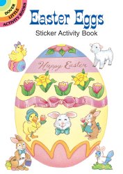 DOVER/ステッカーアクティビティーブック/Easter Eggs 