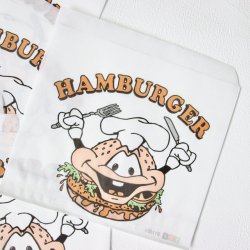 チェコのマルシェ袋【Hamburger】