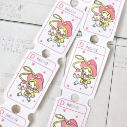 レトロなイラストのゲームチケット/カウガール【30枚】
