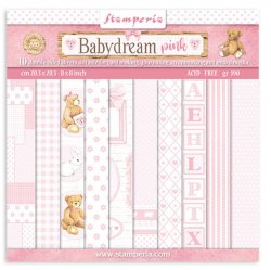 Stamperia/8x8ڡѡѥå/BabyDream/Pink