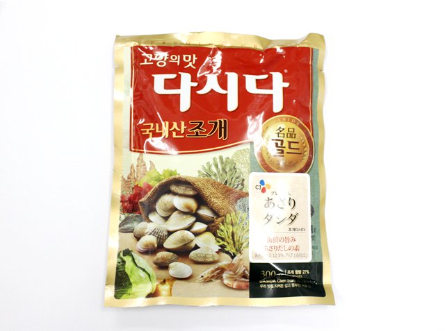あさりタシダ 300ｇ入 - 自家製キムチ販売・通販 韓国食材専門店「まるきん」 キムチを作るための食材も販売しております。