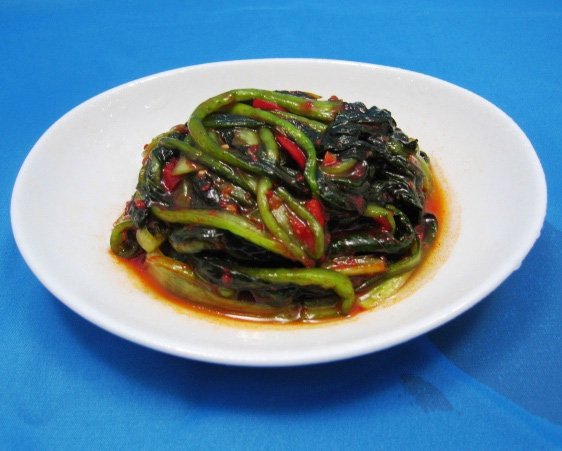 小松菜キムチ 500ｇ - 自家製キムチ販売・通販 韓国食材専門店「まるきん」 キムチを作るための食材も販売しております。