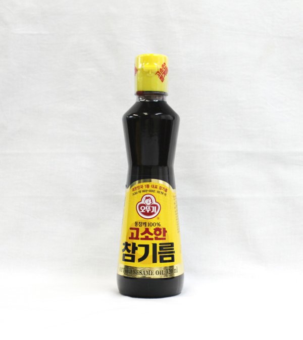 韓国食材専門店「まるきん」　オトギ　韓国ごま油　自家製キムチ販売・通販　320ml　キムチを作るための食材も販売しております。