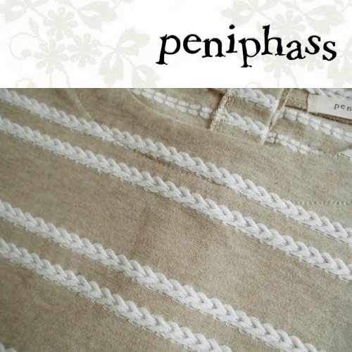  Peniphass（ペニファス）　ボーダージャガードワンピースの商品写真7