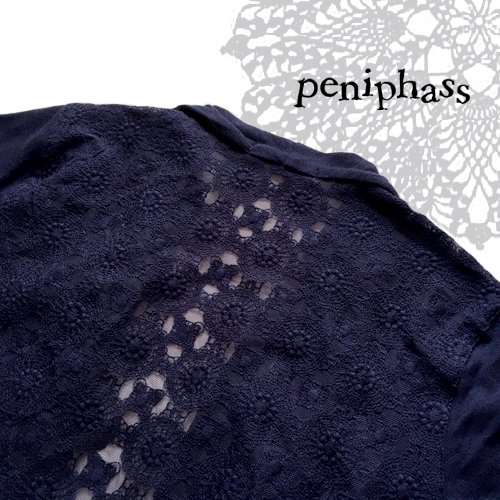 Peniphass（ペニファス）バックレースカーディガンの商品写真5