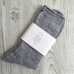  Marque de BRODEUSES（マルクドブロデュー、エムビー、シュシュドママン)　Linen Socks  Socks
