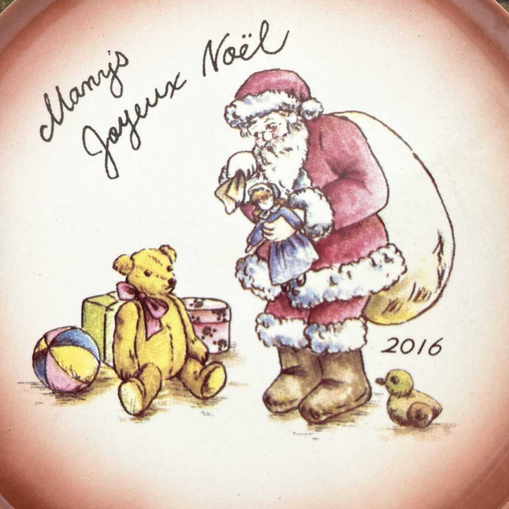  【アウトレット OUTLET 訳あり 返品交換不可】Many（マニー） クリスマス陶器 2016 コースター　out-38の商品写真5