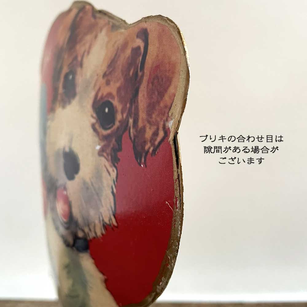 Many（マニー） ブリキオブジェ　子犬・ヴァレンタインの商品写真6