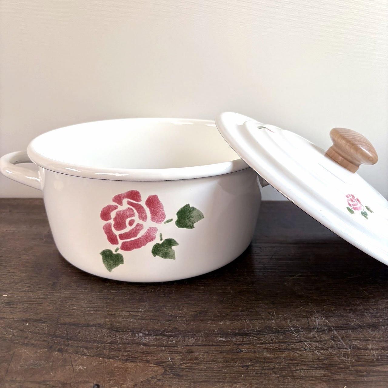 マニー ローズアンポショワール スープパン 箱入り新品 片手鍋 貴重な廃盤品 マニー ローズアンポショワール スープパン 箱入り新品 片手鍋 貴重な