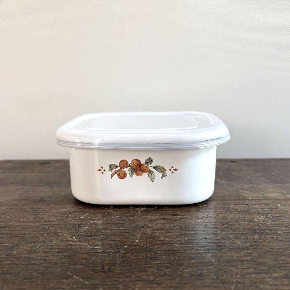 Many（マニー）レール・ドゥ・ロココ ホーロー スクエアコンテナS