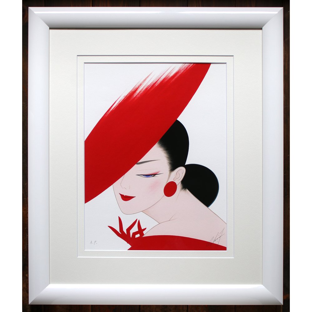 Red flash 赤い閃光」ジークレー版画 - 鶴田一郎 WEBSHOP