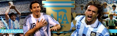 サッカーアルゼンチン代表 Argentina National Teams Albicelestes