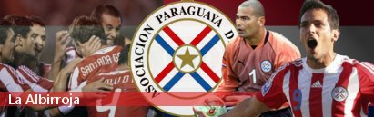 サッカーパラグアイ代表 Paraguay National Teams Seleccion nacional de futbol de Paraguay