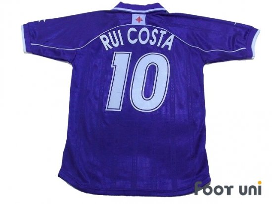 フィオレンティーナ(Fiorentina)00-01 H ホーム #10 ルイコスタ（Rui Costa）トヨタ ディアドラ 半袖 襟付き  Vintage soccer jersey Football shirt - 買取｜全国通販【USEDサッカーユニフォーム専門店 Foot uni  フットユニ】古着｜ユーズド｜ヴィンテージ｜リサイクル ...