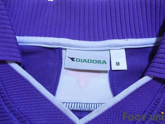 フィオレンティーナ(Fiorentina)00-01 H ホーム #10 ルイコスタ（Rui Costa）トヨタ ディアドラ 半袖 襟付き  Vintage soccer jersey Football shirt - 買取｜全国通販【USEDサッカーユニフォーム専門店 Foot uni  フットユニ】古着｜ユーズド｜ヴィンテージ｜リサイクル ...