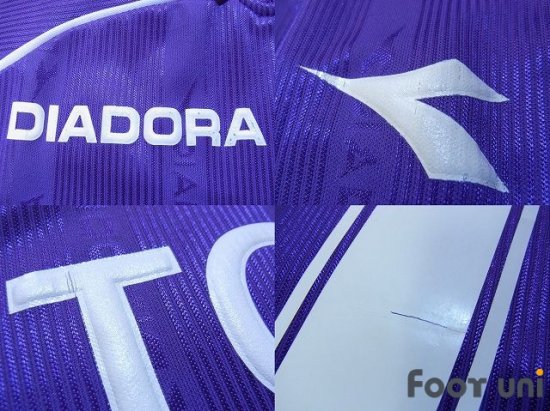 フィオレンティーナ(Fiorentina)00-01 H ホーム #10 ルイコスタ（Rui Costa）トヨタ ディアドラ 半袖 襟付き  Vintage soccer jersey Football shirt - 買取｜全国通販【USEDサッカーユニフォーム専門店 Foot uni  フットユニ】古着｜ユーズド｜ヴィンテージ｜リサイクル ...