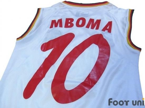 カメルーン代表（Cameroon）2002 A アウェイ #10 エムボマ