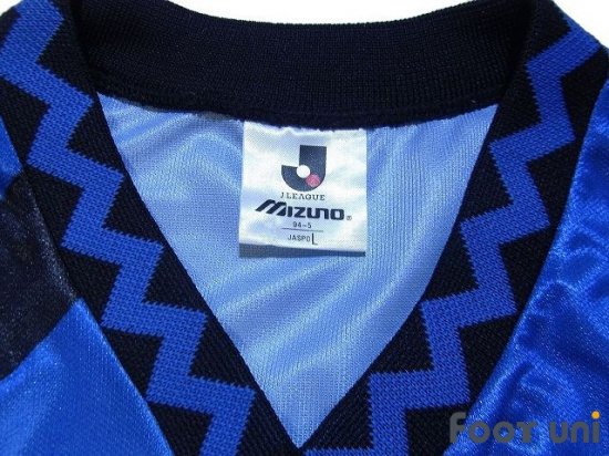 ガンバ大阪（Gamba Osaka）93-94 H ホーム ミズノ 半袖 パナソニック Vintage soccer jersey Football  shirt - 買取｜全国通販【USEDサッカーユニフォーム専門店 Foot uni  フットユニ】古着｜ユーズド｜ヴィンテージ｜リサイクル｜football