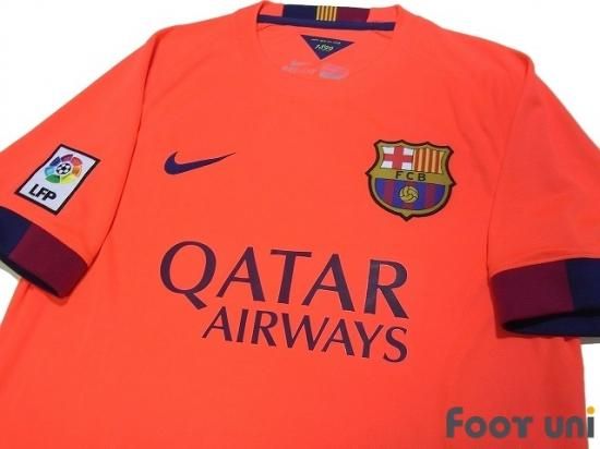 バルセロナ(Barcelona)14-15 A アウェイ 蛍光オレンジ ナイキ