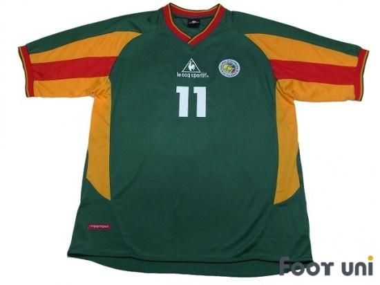 セネガル代表 Senegal 02 A アウェイ 11 ディウフ Diouf 日韓w杯モデル ルコック 半袖 Vintage Soccer Jersey Football Shirt 買取 全国通販 Usedサッカーユニフォーム専門店 Foot Uni フットユニ 古着 ユーズド ヴィンテージ リサイクル Football セネガル代表 Senegal 02 A アウェイ 11 ディウフ Diouf 日韓w杯モデル ルコック 半袖 Vintage Soccer Jersey Football Shirt 買取 全国通販 Usedサッカーユニフォーム専門店 Foot Uni フットユニ 古着 ユーズド ヴィンテージ リサイクル Football