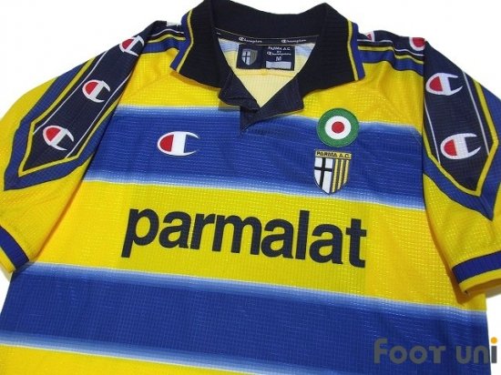 パルマ(Parma)99-00 H ホーム コッパイタリアパッチ チャンピオン 半袖 