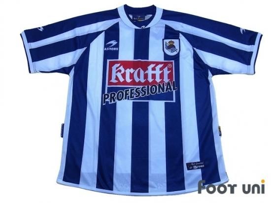 レアルソシエダ Real Sociedad 02 03 H ホーム Usedサッカーユニフォーム専門店 Footuni フッットユニ