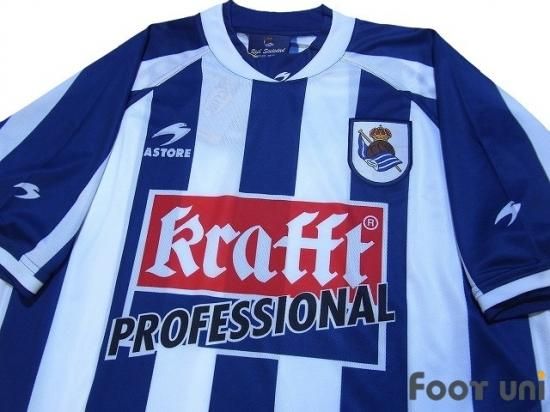 レアルソシエダ Real Sociedad 02 03 H ホーム Usedサッカーユニフォーム専門店 Footuni フッットユニ