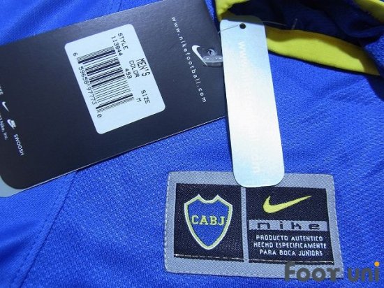 ボカジュニアーズ（Boca Juniors）03-04 Ｈ ホーム #10 長袖 紙タグ付 ペプシ オフィシャルマーキング ナイキ Vintage  soccer jersey Football shirt - 買取｜全国通販【USEDサッカーユニフォーム専門店 Foot uni  フットユニ】古着｜ユーズド｜ヴィンテージ｜リサイクル ...