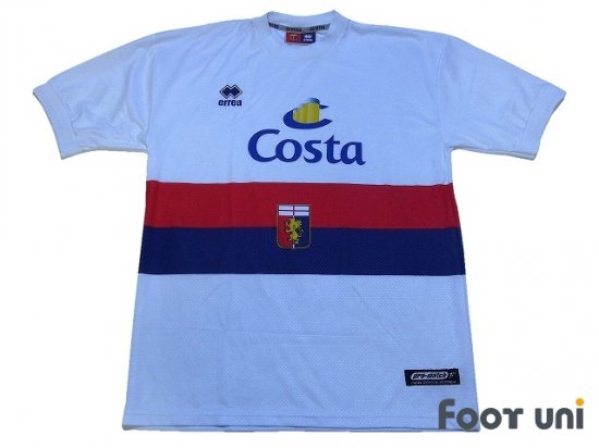 ジェノア(Genoa)2002-2003 A アウェイ エレア 半袖 - USEDサッカー