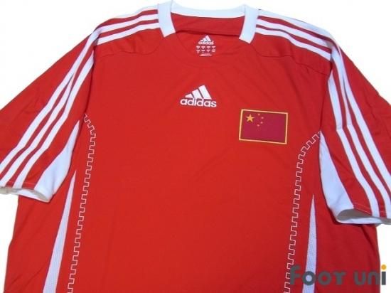 中国代表 China 08 A アウェイ 紙タグ付 アディダス 半袖 Vintage Soccer Jersey Football Shirt 買取 全国通販 Usedサッカーユニフォーム専門店 Foot Uni フットユニ 古着 ユーズド ヴィンテージ リサイクル Football