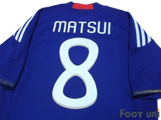 日本代表(Japan)10 H ホーム #8 松井大輔(Matsui) - USEDサッカーユニフォーム専門店 Footuni フッットユニ