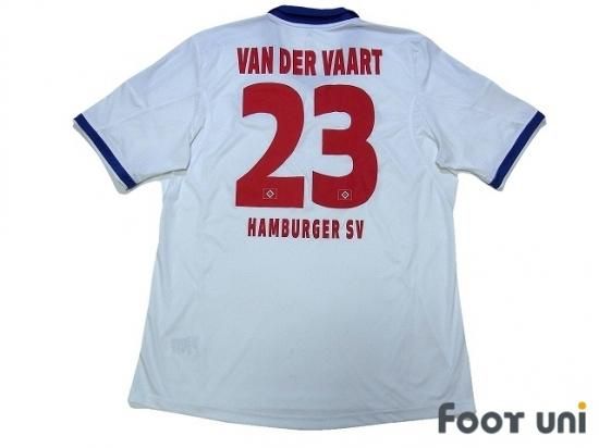 ハンブルガーSV（Hamburger SV）13-14 H ホーム #23 ファンデルファールト（Van Der Vaart）オフィシャルマーキング  アディダス 半袖 襟付き Vintage Soccer Jerseys Football Shirts - 買取｜全国通販【USEDサッカーユニフォーム専門店  Foot uni フットユニ】古着 ...