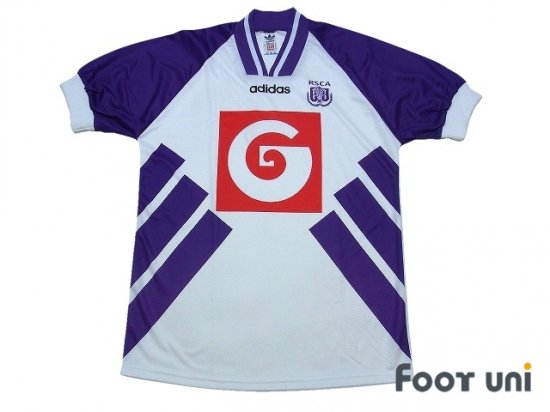 アンデルレヒト（Anderlecht）94-95 H ホーム アディダス 半袖 Vintage