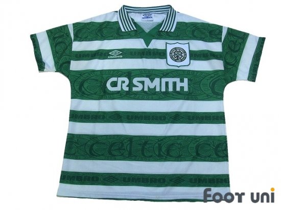 セルティック(Celtic)95-97 H ホーム アンブロ 半袖 襟付き Vintage 