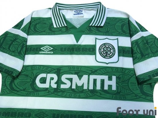 セルティック(Celtic)95-97 H ホーム アンブロ 半袖 襟付き Vintage