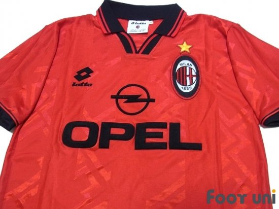 ACミラン（AC Milan）96-97 4TH OPEL オペル ロット 半袖 襟付き 