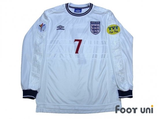 イングランド代表（England）00 H ホーム #7 ベッカム（Beckham 