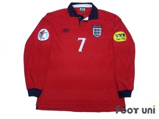EURO2000 イングランド（A）長袖 7 BECKHAM